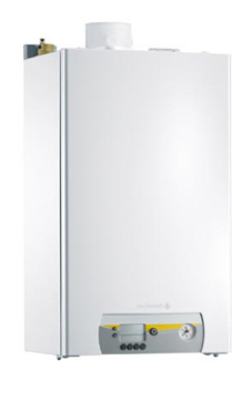 DE-DIETRICH VIVADENS MCR 24/28 BIC estanca mixta de condensación de 27,4 kw con acumulador integrado, con plantilla y kit de evacuación. (caldera para gas propano mural estanca mixta condensación)