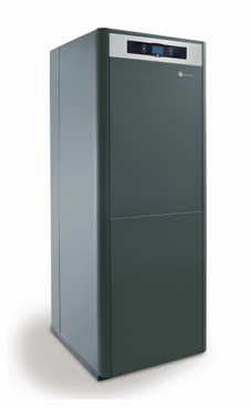 DOMUSA Evolution EV 30 FDX, de pie de  29,3 Kw. mixta de hierro fundido con acumulador de 130 litros. (caldera para gasóleo estanca de condensación)