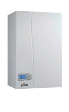 FERROLI ECONCEPT ST 35 N de 36,7 KW con kit de salida de gases para reposición con acumulación (caldera para gas propano mural estanca mixta condensación)