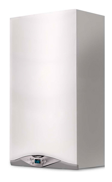 ARISTON CARES PREMIUM 30 FF EU de 30 Kw. con kit de 3 grifos y kit de evac. (caldera para gas propano mural estanca mixta condensación)