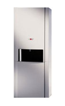 WOLF CGS 24/200 grupo térmico de condensación con acumulador dinamico de 90 l. de 28 KW con salida de gases horizontal (caldera para gas natural mural estanca para instalar de pie)