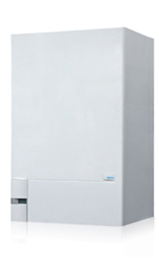 SIME MURELLE EV 30/55 BF estanca mixta de 29,8 Kw, con acumulación de 55 litros, con plantilla y kit de evacuación. (caldera para gas propano mural estanca mixta)