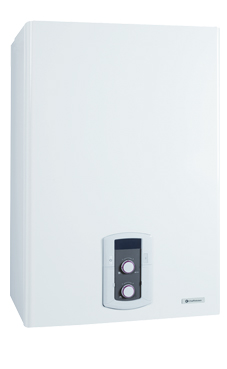 CHAFFOTEAUX-MAURY NIAGARA C 30 FF  con acumulador integrado de 40 l.con nuevo Eco Delta System y display LCD de 29,5 KW con placa de conexiones y kit salida de humos. (caldera para gas propano mural estanca mixta)