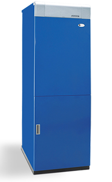 DOMUSA MCF-30 HDN  de 27,8 Kw con acumulador vitrificado., acumulador de 100 litros.(se puede adaptar a tiro forzado) (caldera para gasóleo atmosférica)
