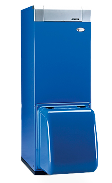 DOMUSA Terma 23 H, grupo térmico compacto de acero  de 28 Kw., con acumulador inox. De 100 litros (se puede adaptar para tiro forzado) (caldera para gasóleo atmosférica)