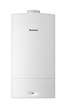 JUNKERS CERAPUR ZWBC 25-2C  con microacumulación sistema quickTap de 25 KW con placa de conexiones y ventosa (caldera para gas propano mural estanca mixta condensación)
