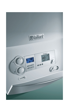 VAILLANT TURBO TEC PLUS de 28/32 KW  (VMW ES 28/322/4-5) con plantilla y kit evac. (caldera para gas propano mural estanca mixta)